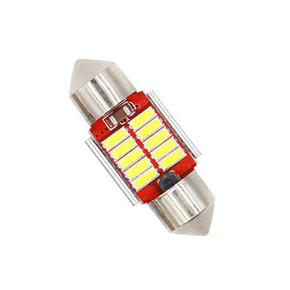 10 stk. LED-loftlamper til bilinteriør, læselys, 160 LM 6000 K, auto-rum, kuppellampe