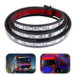 2.4m 24V Van DRL Running Lamp Truck Exterior Decoration LED Strip for Car RGB Ambient Light Bar