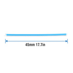 2Pcs 45cm Ultra Thin Car DRL Flexible LED Strip Waterproof Daytime Running Light Turn Signal Light