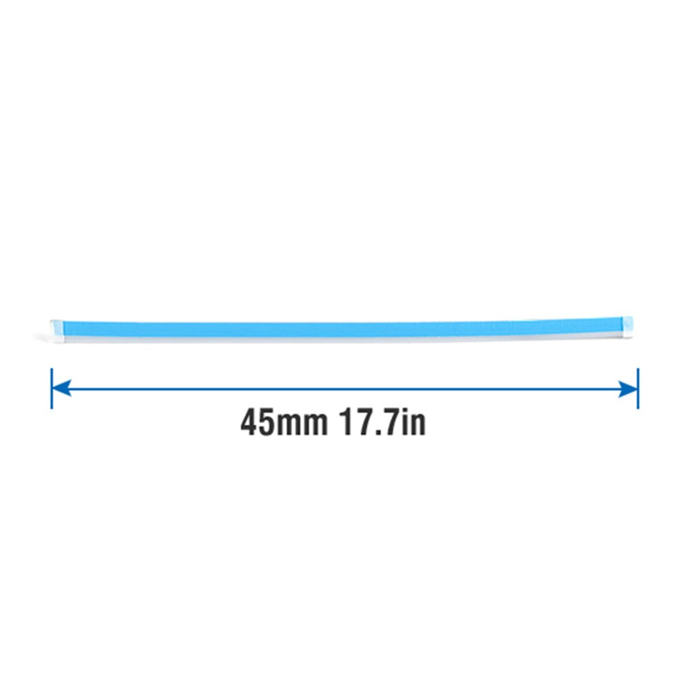 2Pcs 45cm Ultra Thin Car DRL Flexible LED Strip Waterproof Daytime Running Light Turn Signal Light