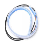 2Pcs 60cm Cuttable 12V Car DRL Flexible LED Strip Daytime Running Light Waterproof Turn Signal Light