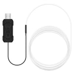 S5U 5m S-serien Multi-farve RGB LED Strip Light Fleksibel Optisk Fiber Bil Interiør USB Atmosfære Lampe