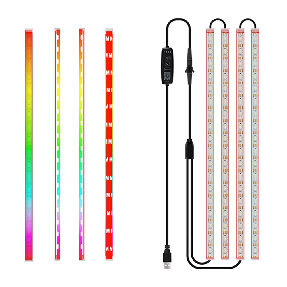N1U-72 Car Underglow Lights Strip Waterproof Exterior Car Lights with APP Control, 12V 72LEDs Underbody Lights