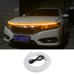 1.2m Car Hood PVC Silicone Flexible Decorative Light Super Bright Waterproof DRL Light Strip