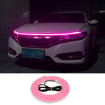 1.2m Car Hood PVC Silicone Flexible Decorative Light Super Bright Waterproof DRL Light Strip