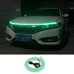 1.2m Car Hood PVC Silicone Flexible Decorative Light Super Bright Waterproof DRL Light Strip
