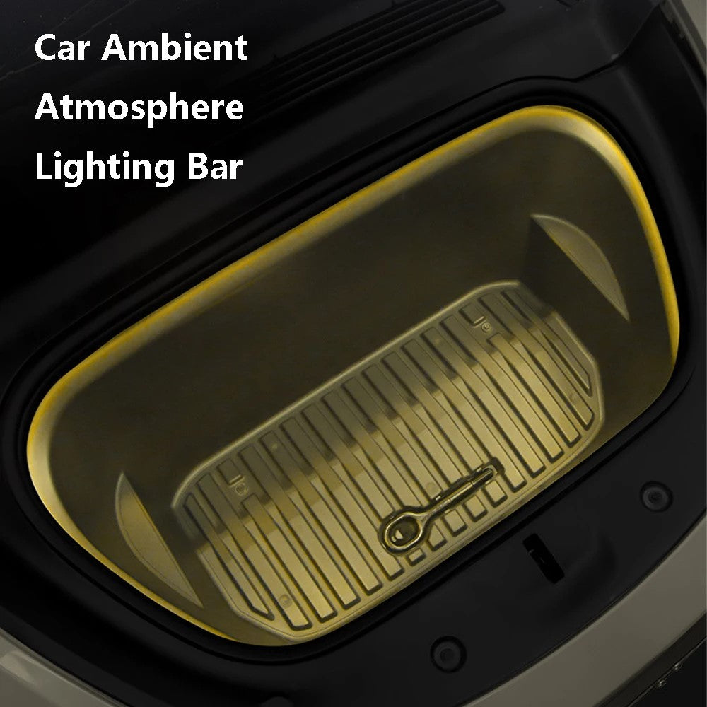 TSL802 For Model Y / 3 Magnetic Silicone LED Strip Light Decor Lamp Car Light