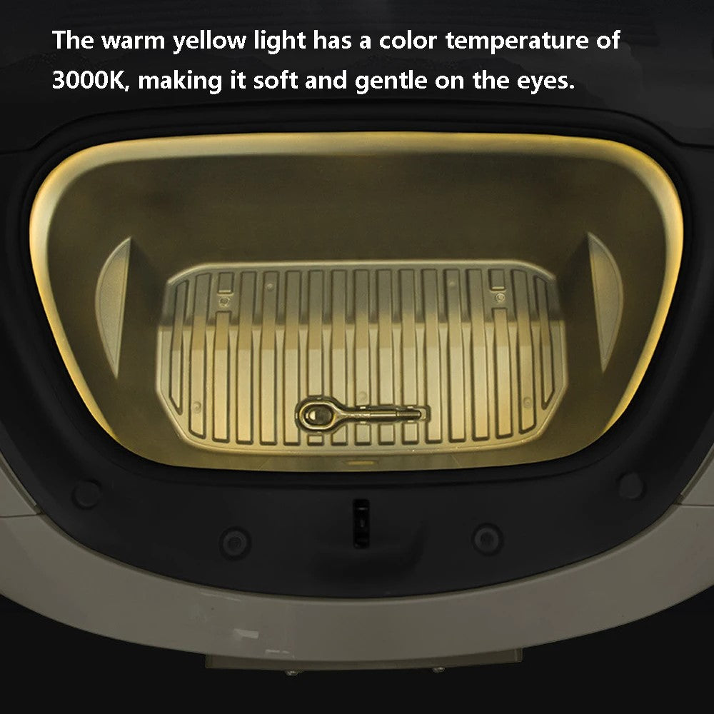 TSL802 For Model Y / 3 Magnetic Silicone LED Strip Light Decor Lamp Car Light