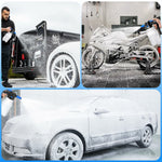 1.5L Electric Watering Can PP + PE Car Washing Foam Booster Pot High Pressure Washing Tool