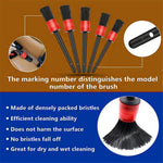14Pcs / Set Car Cleaning Cloth Washing Mitten Duster Wheel Hub Brush Vehicle Detailing Brushes Kit