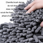 Dual Chenille Mop Head Telescopic Car Wash Mop 360 Degree Rotation Car Wash Brush