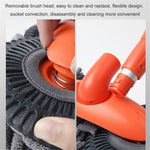 Dual Chenille Mop Head Telescopic Car Wash Mop 360 Degree Rotation Car Wash Brush