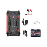 J13 Portable Car Jump Starter 12V Car Emergency Starter Cell Phone Power Bank with Wireless Charging (EU Plug)