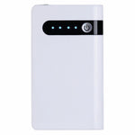 XLJ03 12V Car Emergency Starter Cell Phone Battery Charger Portable 12000mAh Power Bank with Flashlight, (EU Plug)