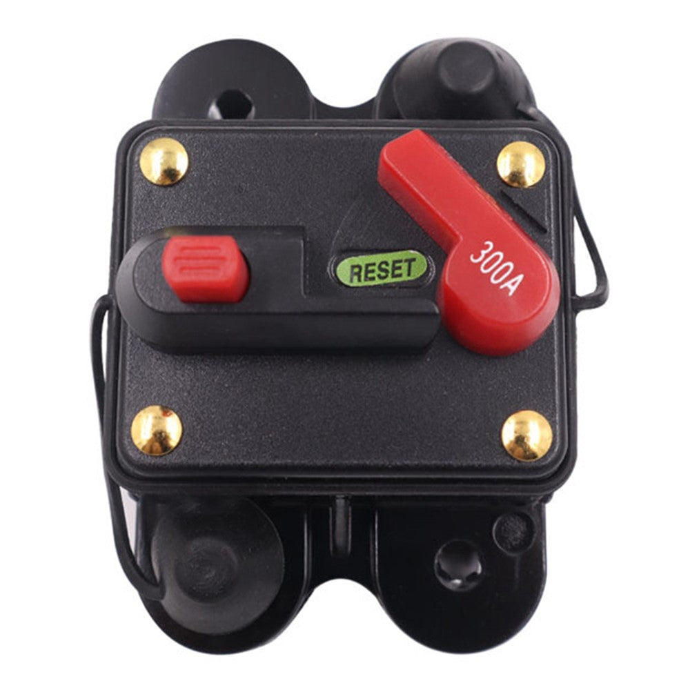 60A DC 12-48V Car Audio Stereo Circuit Breaker Automatic Reset Fuse Holder Automatic Circuit Breaker, Circuit Protector