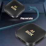 Android 13 2+16G Car AI Box Airplay Wireless Carplay Android Auto Dongle Built-In Netflix / Youtube Wired to Wireless Adapter