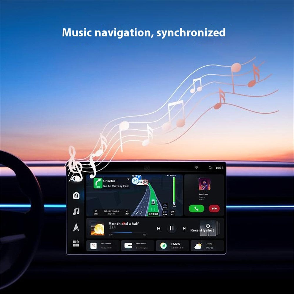 Car Android Auto Dongle Bluetooth-compatible / Wifi Wired Android Auto to Wireless Vehicle Adapter for Android Phone