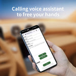 Car Android Auto Wireless Dongle Leather Coated Wired to Wireless Adapter for Android 11+