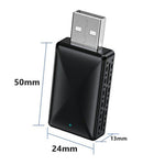 2-in-1 Carplay Android Auto USB Adapter OTA Upgrade Plug and Play Wired to Wireless Dongle Box