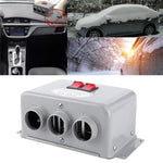 Three Hole Car Water Heater Window Defrosting Defogging Vehicle Heating Fan