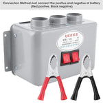 Three Hole Car Water Heater Window Defrosting Defogging Vehicle Heating Fan