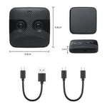 2-i-1 Trådløs CarPlay-adapter og Android Auto Trådløs boks konverterer kablet til trådløs CarPlay-dongle