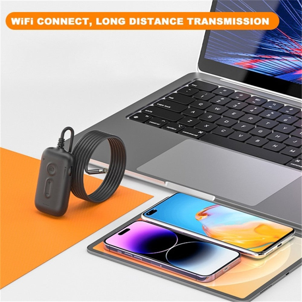 Y15 5.5mm Single Lens WiFi Endoscope HD Pipeline Waterproof Inspection Camera, 5m Hard Wire