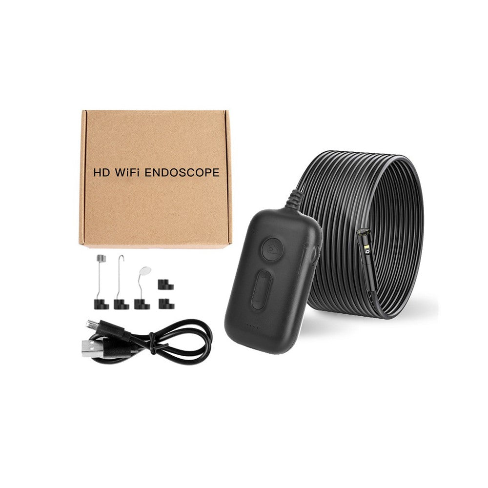 Y15 8mm Single Lens WiFi Endoscope HD Pipeline Waterproof Inspection Camera, 5m Hard Wire