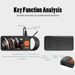 T29 Digital Borescope 3.5m Rigid Cable 5.5mm Dual Lens 1080P Industrial Endoscope Inspection Camera