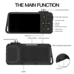 T22 Dual Lens Industrial Endoscope with 4pcs Light 1m 4.5 inch 5.5mm 1080P IP67 Waterproof Digital Borescope
