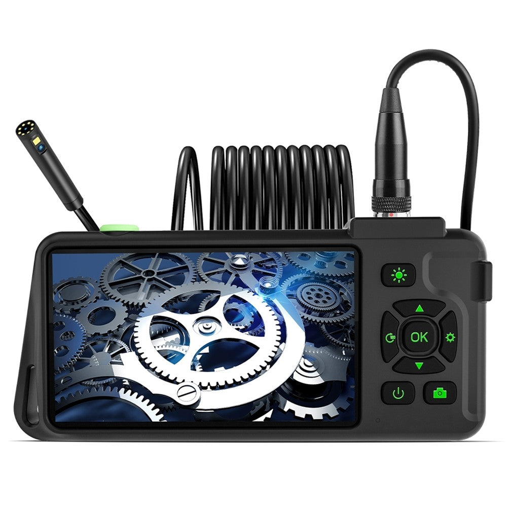 T22 7.9mm Dual Lens Industrial Endoscope with Light 3.5m 4.5 inch 1080P IP67 Waterproof Borescope