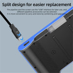 T23 7.9mm Triple Lens Borescope 1m 7 inch IPS Screen 1080P HD Industrial Endoscope IP67 Waterproof Camera