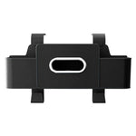 Car Seat Back Multi-Function Storage Organizer Leather+ABS Tissue Box Cup Holder with Hooks