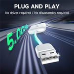 643 2-i-1 trådløs CarPlay / Android Auto-adapter Bilkablet til trådløs opgraderingsadapter