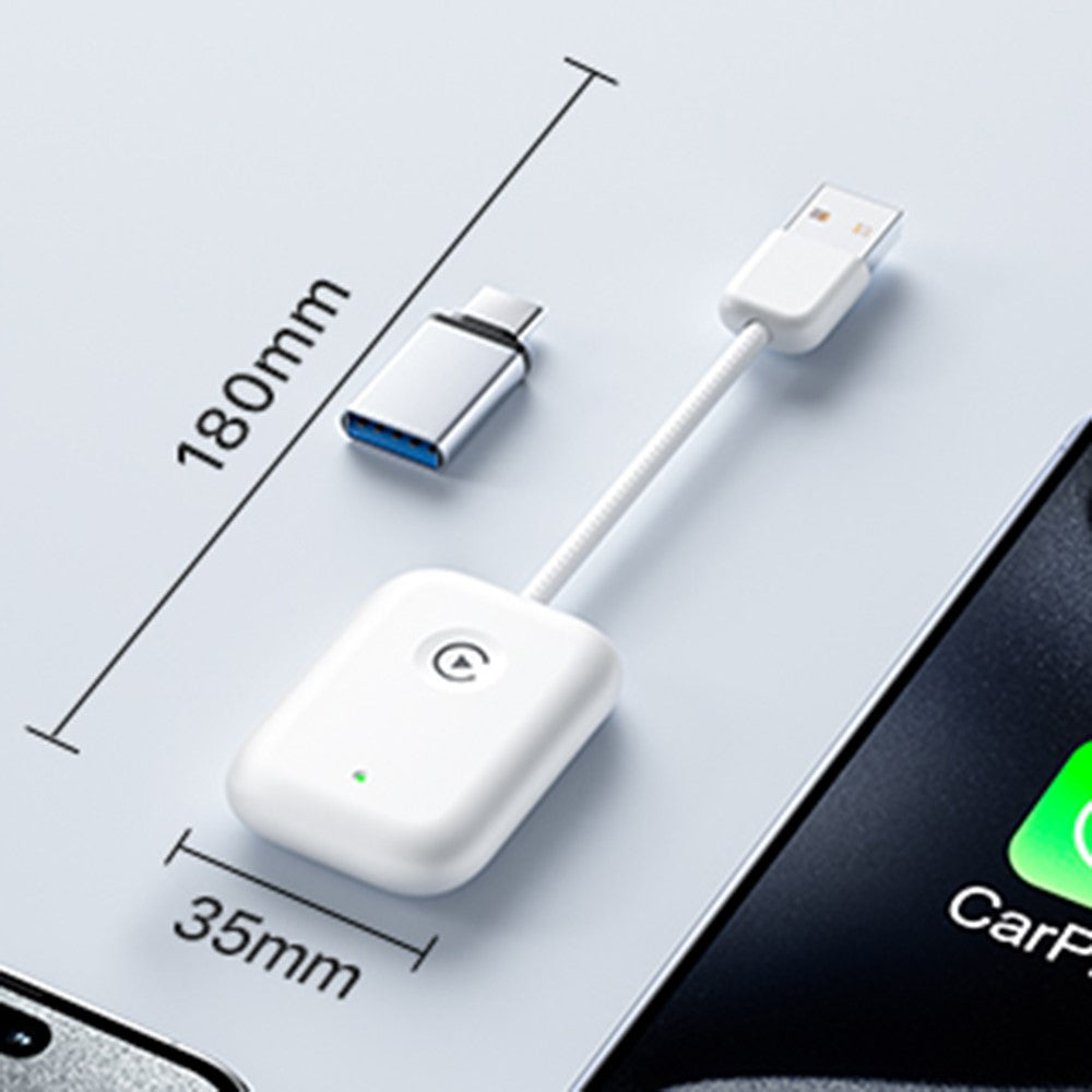 643 Car Wireless CarPlay Adapter for iPhone Transform Wired to Wireless