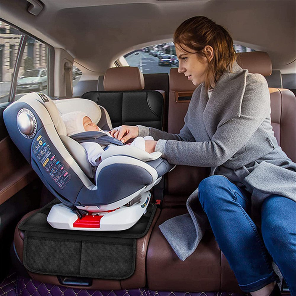 Foldable Car Seat Protector Mat Anti-Slip Children Safety Seat Protection Pad Cover