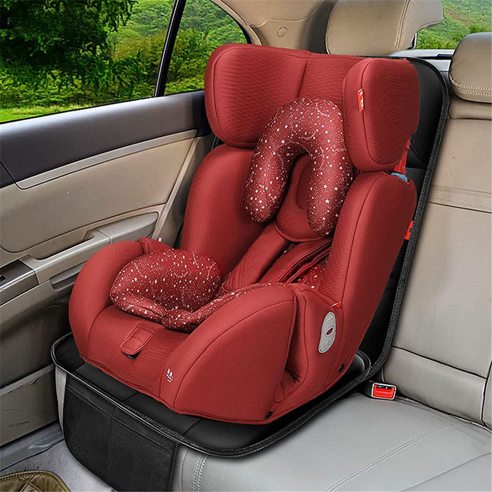Foldable Car Seat Protector Mat Anti-Slip Children Safety Seat Protection Pad Cover