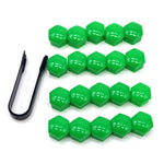 Universal Car Accessory 20Pcs 19mm Wheel Nut Bolt Covers Tire Screw Cap Hub Protective Covers
