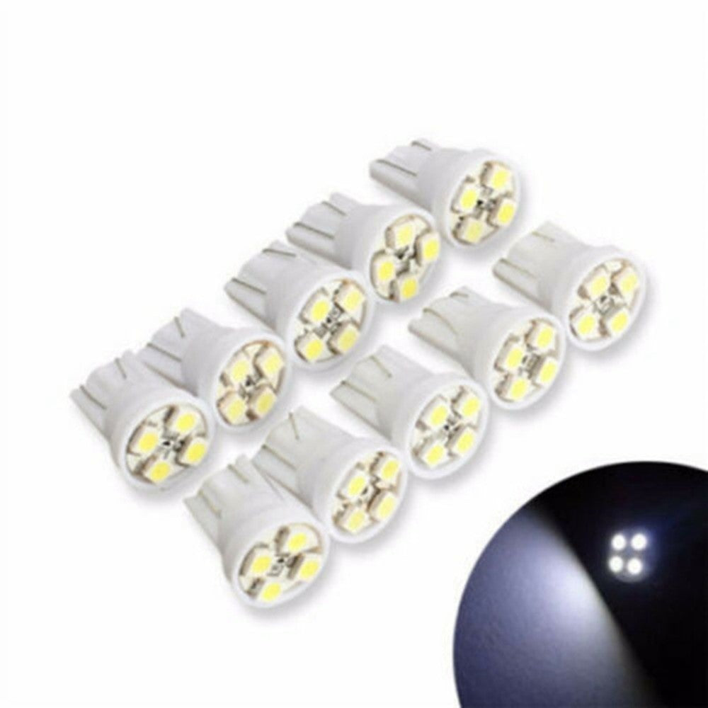 42PCS Car LED Light Kit T10 6000K Xenon White Replacement Bulbs for Interior Exterior