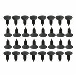 190Pcs Automotive Fasteners Kit 6 Sizes Rivet Clips With 6 Inch Pry Tool Bumper Fender Retainer