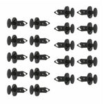 190Pcs Automotive Fasteners Kit 6 Sizes Rivet Clips With 6 Inch Pry Tool Bumper Fender Retainer