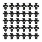 190Pcs Automotive Fasteners Kit 6 Sizes Rivet Clips With 6 Inch Pry Tool Bumper Fender Retainer