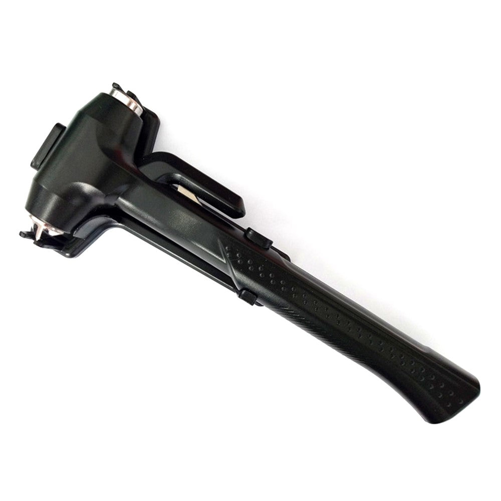 Car Safety Hammer with Seat Belt Cutter Window Breaker Long Handle Emergency Escape Tool