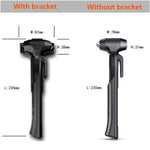 Car Safety Hammer with Seat Belt Cutter Window Breaker Long Handle Emergency Escape Tool
