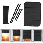 RV Door Window Shade Foldable Blackout Cover Privacy Protection Curtain for Camper Trailer