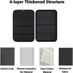 RV Door Window Shade Foldable Blackout Cover Privacy Protection Curtain for Camper Trailer