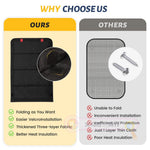 RV Door Window Shade Foldable Blackout Cover Privacy Protection Curtain for Camper Trailer