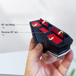 Car Door Ashtray Portable Cigarette Holder with Lid Removable Liner Ashtray