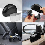 Car Door Ashtray Portable Cigarette Holder with Lid Removable Liner Ashtray