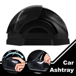 Car Door Ashtray Portable Cigarette Holder with Lid Removable Liner Ashtray